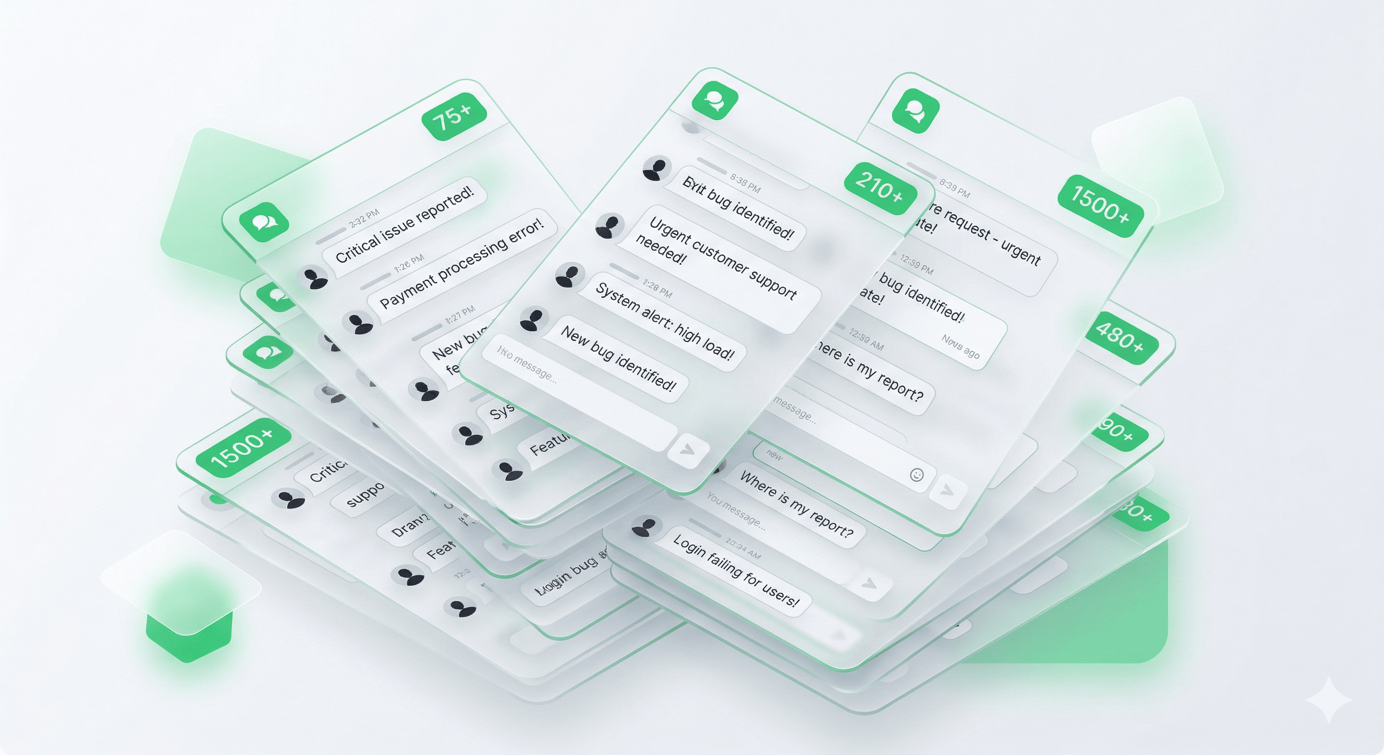 Support team overwhelmed with WhatsApp conversations